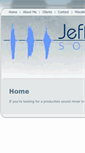 Mobile Screenshot of jeffhallsound.com